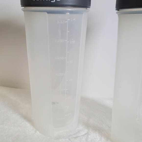 Contigo Clear Gray Blue Shake & Go 24 Oz Bottles Set Of 2 - Picture 8 of 15